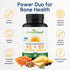 ForestLeaf Vitamin D3 + K2 (MK7) Supplement, 5000 IU Max Absorption, 60 Veggie Capsules for Bone Health