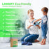 Laundry Detergent Sheets, 200 Loads, Fragrance Free, Eco-Friendly, Hypoallergenic, Portable