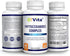 Phytoceramides Complex for Skin Repair, Anti-aging Support with Vitamins C, B-6, B-12, 60 Non-GMO Capsules