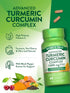 Nature's Truth Turmeric Curcumin 1500 mg - 60 Capsules with Black Pepper Extract & Olive Leaf - Non-GMO