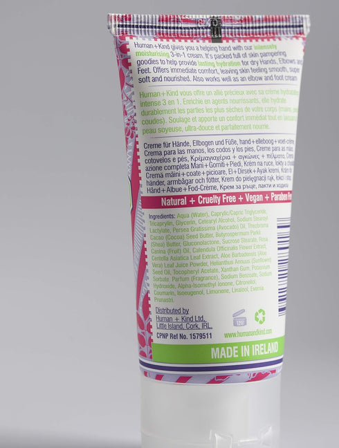 Human+Kind Moisturizing Hand Cream, Lavender, 1.7 oz, Hydrating Cream for Dry, Cracked Skin