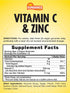 Sundance Vitamin C and Zinc Gummies | 36 Count | Lemon Flavor | Vegan, Non-GMO, and Gluten Free Supplement