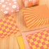 Whaline Boho Tissue Paper, Funny Face Wrapping Paper, Retro Boho Art Paper for Home DIY Gift Bags Party Decor