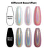 Holographic Nail Polish Set 3PCS, Rose Gold Silver Red Gel Polish Kit with Glitter Mermaid Unicorn Effect for Nail Art