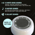 Habitat White Noise Machine, Multi-Color Night Light, 25 Relaxation Sounds, Bluetooth, 4 Timer Options, 15 Volume Levels