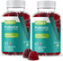 Probiotic Gummies with Prebiotics Fiber, Extra Strength 2 Billion CFUs, Vegan, Berry Flavored for Immune & Digestive