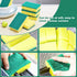 Individually Wrapped Sponges, Kitchen Dishwashing Sponge Bulk, Non Scratch Scouring Pad, 30 Pack