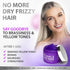 SUNATORIA NEW Keratin Purple Hair Mask- Blonde Hair Purple Toner - Repair & Nourishment Treatment for Bleached, Brassy Hair - No Yellow Tones - Deep Conditioner for Color Treated Locks