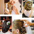 Maitys 44 Pieces Wedding Hair Accessories, Faux Pearl Crystal Comb Clips for Bride Bridesmaid