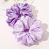 Scrunchies Hair Ties for Women - Big Silk Satin Jumbo Cute Chiffon Scrunchy Pack for Thick Hair, Hair Accessories Gift