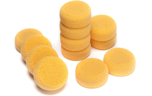 LTWHOME 3-1/2 Inch Synthetic Super Thick Silk Sponges, Artist Sponges for Painting, Craft and More(Pack of 12) by LTWHOME