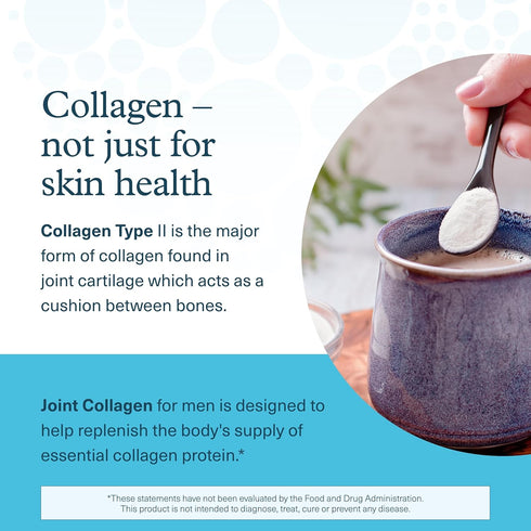 Youtheory Men's Joint Collagen with 18 Amino Acids - Premium Joint Support Supplement, 120 Tablets