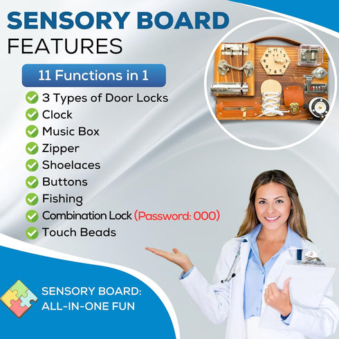 TrenHivSto Fidget Boards for Adults with Dementia Gadgets Toys for Alzheimers Patients-Fidget Toys for Dementia