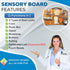 TrenHivSto Fidget Boards for Adults with Dementia Gadgets Toys for Alzheimers Patients-Fidget Toys for Dementia