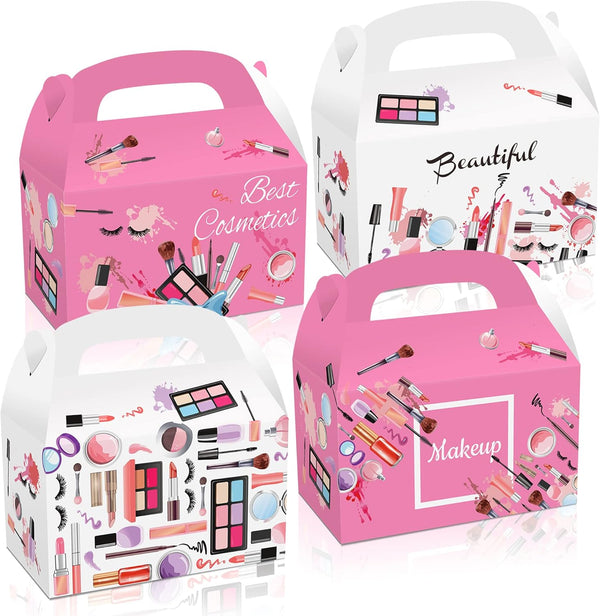 umoni Spa Day Makeup Party Gift Box - Makeup Theme Gift Box for Female Bridal Shower and Birthday Party