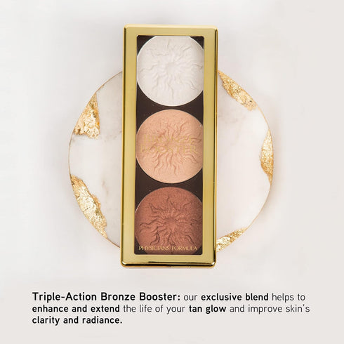 Physicians Formula Highlighter & Contour Powder Palette, Shimmer Strobing, Dermatologist Tested