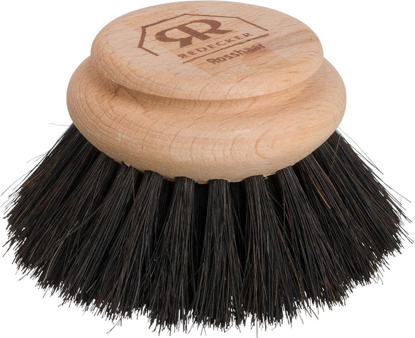 Redecker Horsehair Replacement Head - 2-Inches, Made with Untreated Beechwood