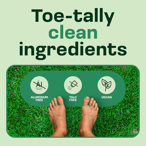 Shoe Deodorizer & Foot Powder - Ultimate Foot Powder for Smelly Feet & Odor Control - Sweat-Absorbing & Odor Eliminator
