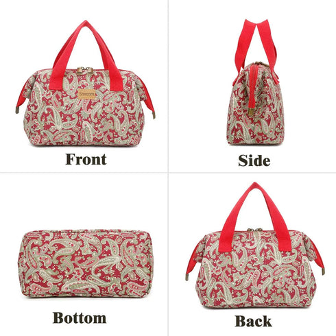Makeup Bag Cosmetic Bag For Women Girl Travel Makeup Bag Toilet Bag Zipper Organizer Bag Waterproof (Green 2)