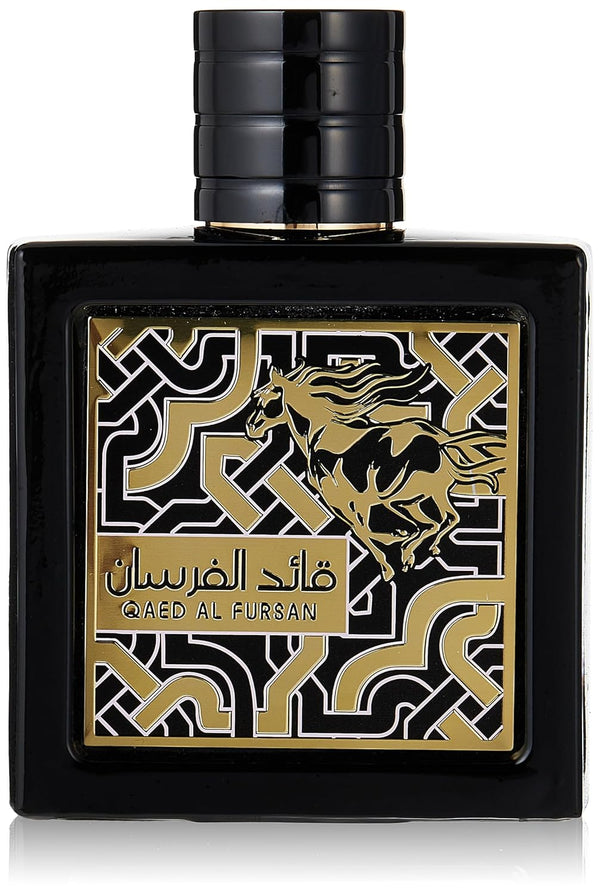 Lattafa Qaed Al Fursan for Men - Eau de Parfum Spray, 3.04 Ounce
