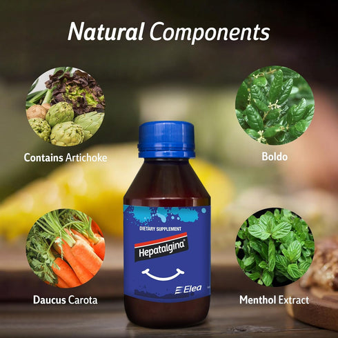Liver Support Digestive Protector, Liquid Herbal Supplement with Artichoke Extract, 120 ml