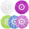NICEMOVIC 5 Pack Spin Mop Replacement Head for 360° Spin Mop System, Microfiber Refills, Standard Universal Size