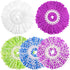 NICEMOVIC 5 Pack Spin Mop Replacement Head for 360° Spin Mop System, Microfiber Refills, Standard Universal Size