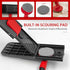 JEHONN Floor Mop - Dry Wet Flat Dust Mops with Microfiber & Chenille Pads for Hard Wood, Laminate, Tile