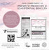 Seraphic Skincare Premium Exfoliating Facial Mitt - 100% Vegan Dual-Sided Face Mitten for Gentle Cleansing