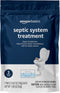 Amazon Basics Septic Treatment Pouch, Unscented, 0.63 oz (Pack of 3), 3 Month Supply