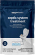 Amazon Basics Septic Treatment Pouch, Unscented, 0.63 oz (Pack of 3), 3 Month Supply