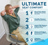 Tailbone ComfiLife Gel Enhanced Seat Cushion Office Chair Cushion Non-Slip Gel & Memory Foam Coccyx Cushion for Pain