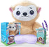 UNITASH Microwavable Heating Pad for Period Cramps + Eye mask Heating padMachine Washable Cover-Cute Stuffed Animal