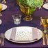 Pack 120 of Gold Foil Guest Napkins White and Golden Polka Dots Disposable Hand Towels Metallic Dinner Paper Napkins