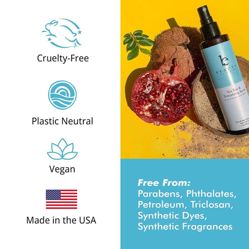 Sea Salt Spray for Hair - Natural & Organic Ingredients, Texturing Spray for Men & Women, Beach Wave Spray