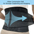 Back Brace for Women and Men, Support Belt for Lifting, Pain Relief for Lower Back, Scoliosis, Sciatica (Black XXXL)