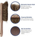 Professional Horse Hair Dust Foxtail Brush, 9 Inches for Work, Outdoor, and Furniture Cleaning