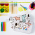 Weewooday 12 Pieces Canvas Makeup Bags, Plain Cosmetic Pouch with Zipper, Blank DIY Bags for Travel Wedding Teacher