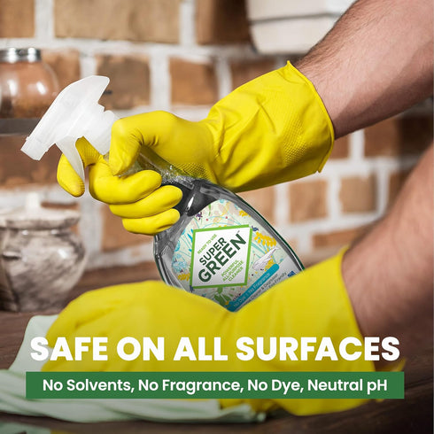 Powerful All-Purpose Cleaner and Degreaser, USDA Certified Bio-Based, Non-toxic, 32 fl oz 4-Pack