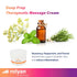 Sammons Preston 8 oz, Deep Prep Therapeutic Massage Cream, Non-Greasy Lotion for Massage Therapy, Professional-Grade