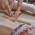 Massage Roller Stick for Muscle Relaxation and Body Sculpting, Natural Wood Multifunction Muscle Massager with Storage
