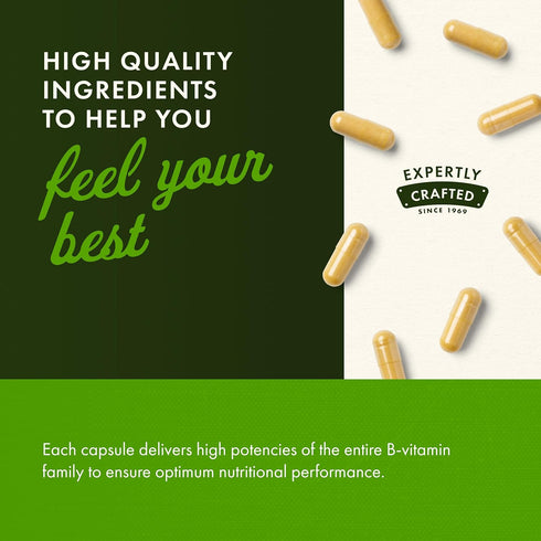 Swanson B-50 B-Complex, High Potency & Bioavailability, 250 Capsules for Immune System Support