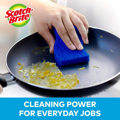 No Scratch Scrub Sponges by Scotch-Brite - Gentle Cleaning Power