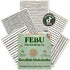FEBU Swedish Dishcloths for Kitchen, 5 Pack Black Minimalist Reusable Paper Towels, Washable and Biodegradable