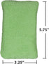 Double-Sided 2-in-1 Microfiber Sponge – Multipurpose Reusable Cleaning Scrubber for Kitchen and Bathroom, Dishwashing, Heavy-Duty Scouring by CleanAide