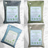 Bamboo Charcoal Bags Odor Absorber, 2 Packs 200g Charcoal Deodorizer Bags with Hooks for Home, Cars, Bathroom