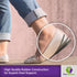 Premium Adjustable Orthopedic Heel Lift - Made in The USA for Heel Pain and Leg Length Discrepancies - Large