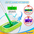 KEEPOW Reusable Microfiber Mop Pads, Compatible with Swiffer Sweeper Mop, 8 Pack for Surface Cleaning