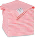 Boardwalk 2164040 16 in. x 16 in. Microfiber Cleaning Cloths - Pink (24/Pack)