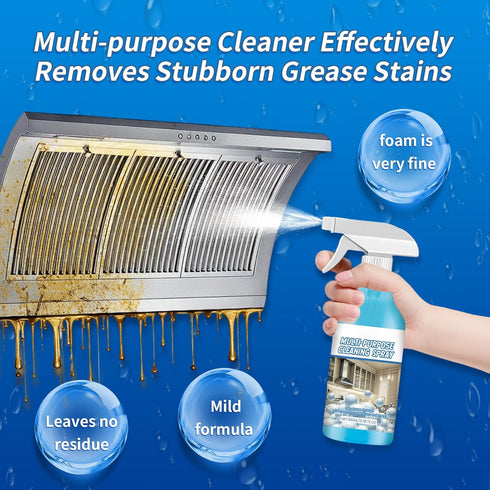 YOUSHEME 2026 (2PCS) Spray Splash Cleaner, New Multi Purpose Cleaning Spray, Upgraded Foam Sprays for Ovens, Powerful